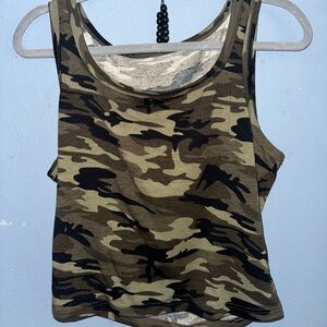 Camouflage Tank Top
